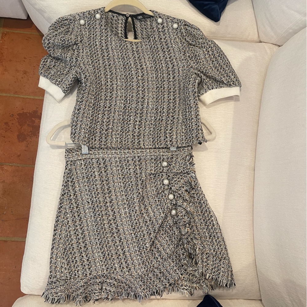 Zara two piece dress/suit